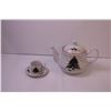 Image 2 : Christmas Teapot and Set of (6) Cups and Saucers