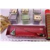 Image 2 : (6) Candles + Christmas Candle Snuffer, Tube w/ Matches and Star Soap