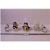 Christmas Soap Dispenser + (4) Christmas Figurines
