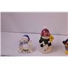 Image 2 : Christmas Soap Dispenser + (4) Christmas Figurines