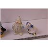 Image 3 : Christmas Soap Dispenser + (4) Christmas Figurines