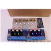 Image 2 : Box of New Old Stock Exterior Christmas Lights (Clear, Green and Blue)