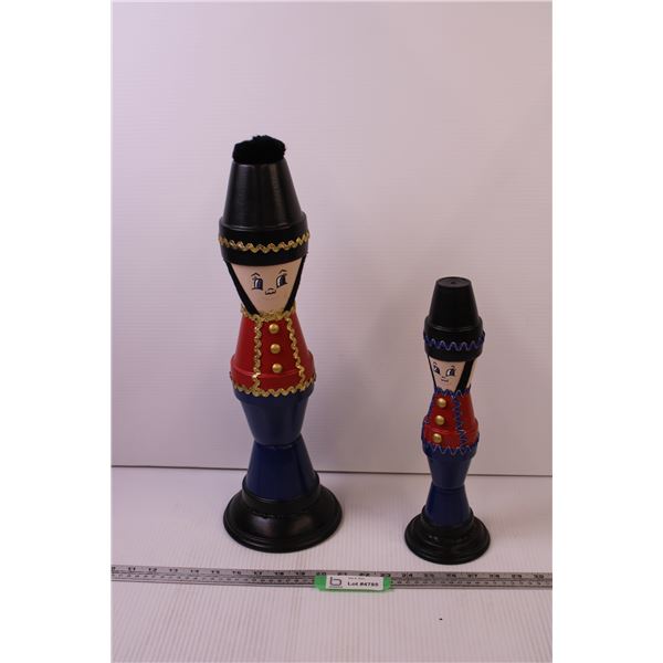 (2) Home Made Nutcrackers