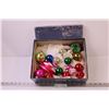 Box of Vintage Christmas Ornaments