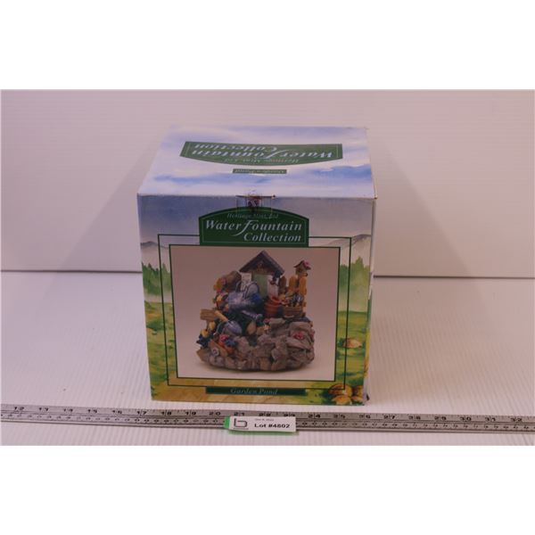 Heritage Mint Water Fountain “Garden Pond” (Factory Sealed)