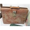 Image 3 : Wooden Bead Seat Cover - Leather Briefcase - Plastic Padded Case