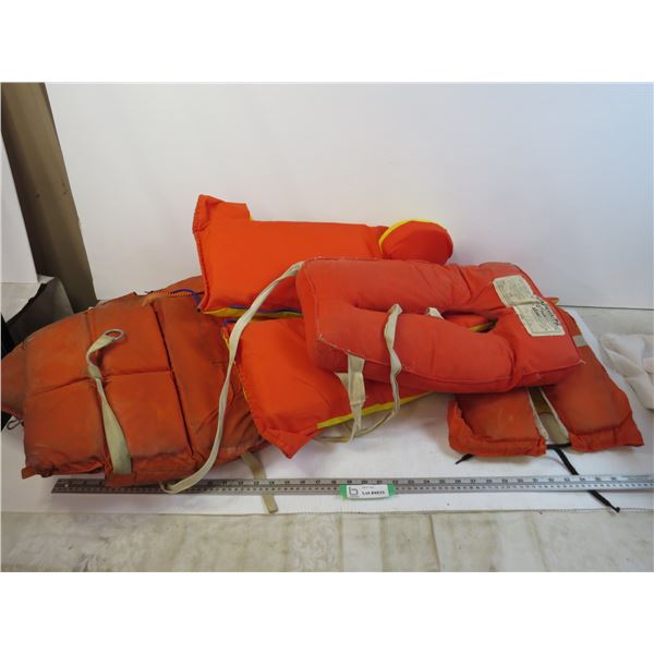 *(2) Life Jackets - (2) Small - (1) Childs