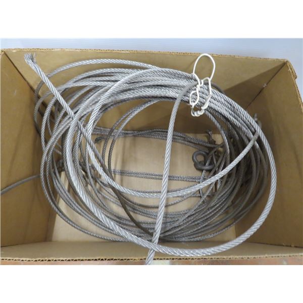 *1/4" Cable Wire (unknown length)