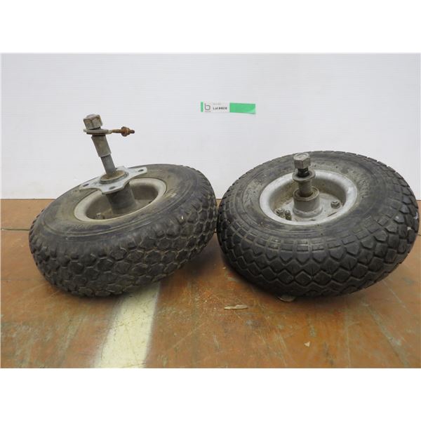 *(2) Wheelbarrow or Cart Wheels