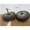 Image 1 : *(2) Wheelbarrow or Cart Wheels