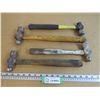 Image 1 : (4) Ball Peen Hammers