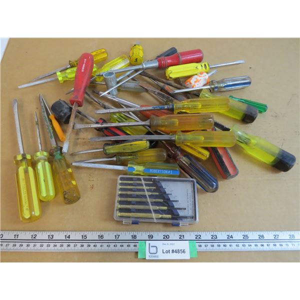 Assorted Screwdrivers