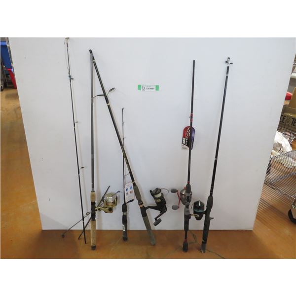 *(5) Fishing Rods (unknown condition)