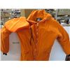 Image 3 : Orange Overalls with Hat (size large)