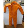 Image 4 : Orange Overalls with Hat (size large)