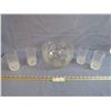 Image 1 : Crystal Bowl & Glasses
