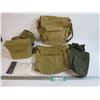 Image 1 : (4) Canvas Bags - Basket Ball Hoop Net