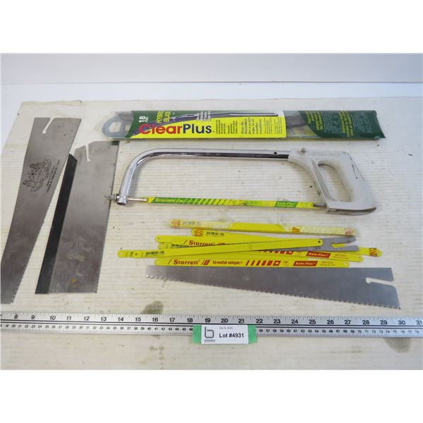 Windshield Wiper - Hacksaw & Blades - (3) Saw Blades