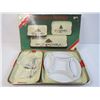Image 1 : (3) Serving Trays - Vegetable Dip Dishes?