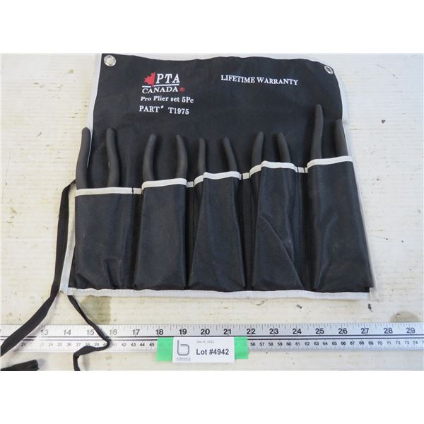 PTA 5 piece Plier Set