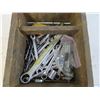Image 5 : Stant Vacuum Tester - Wooden Box with Assorted Wrenches - Stapler with Staples - Tireminder