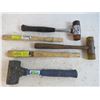 Image 2 : (3) Mallets - (2) Hammer Handles