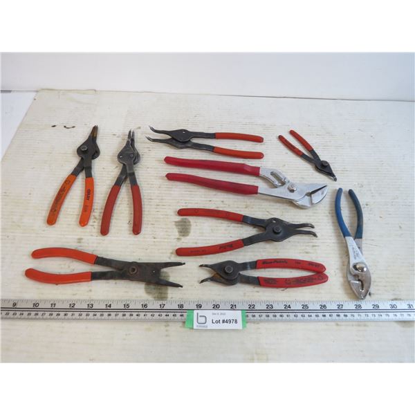 (7) Snap-Ring Pliers - (2) Pliers