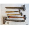 Image 2 : (3) Ball Peen Hammers - (2) Sledge hammers