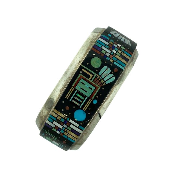 Lester James (Navajo), 3 YEI Inlay Night Sky Bracelet