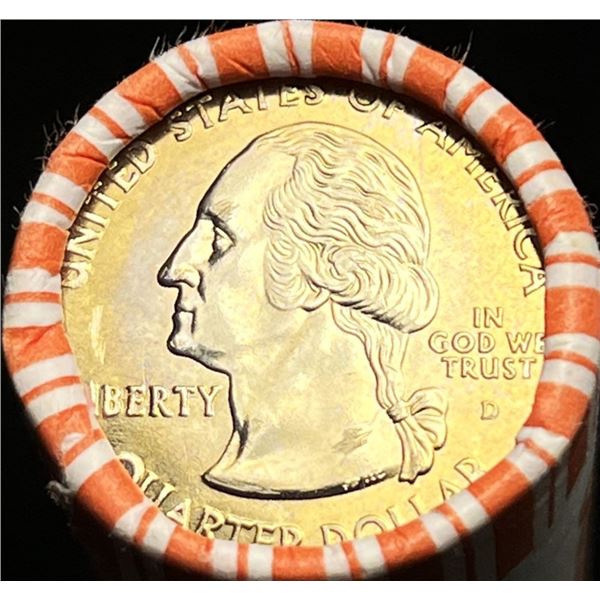 $10 (40-coin) Roll Washington Quarters