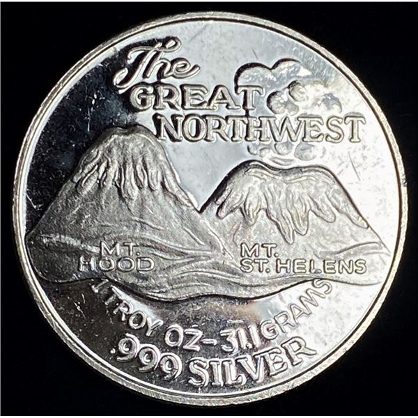 The Great Northwest 1 ozt .999 Silver