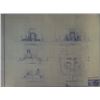 Image 3 : Mortal Kombat Annihilation Temple of Light Drawing Blueprints Memorabilia