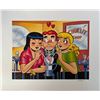 Image 1 : Archie and The Gang at The Chok'Lit Shop LE Lithograph