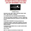 Image 1 : PAYMENT CUT OFF FEBRUARY  3 AT  4 PM