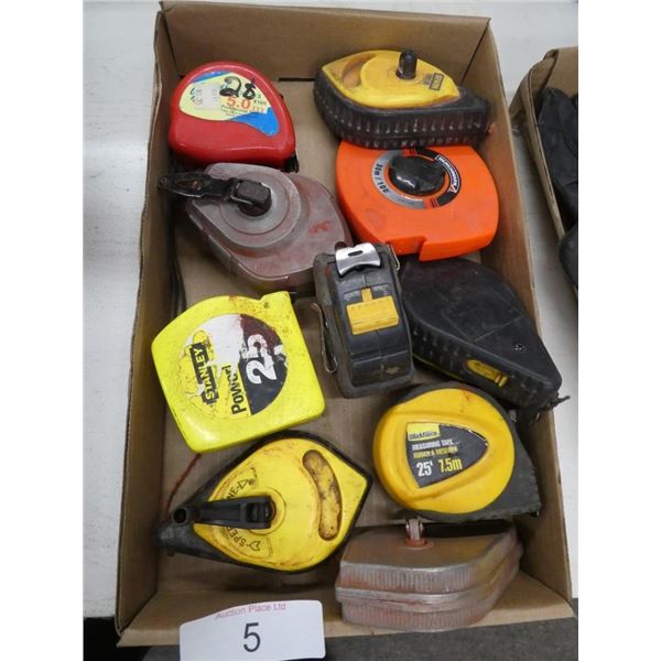 tape measures & chalk lines