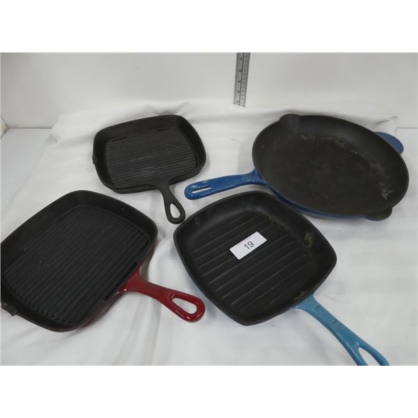 cast iron frying pans