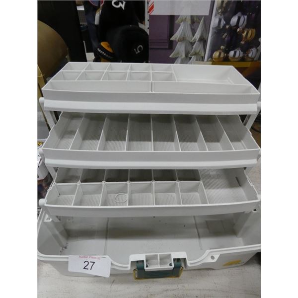 plastic tackle box