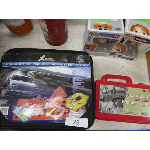auto safety kit, first aid kit