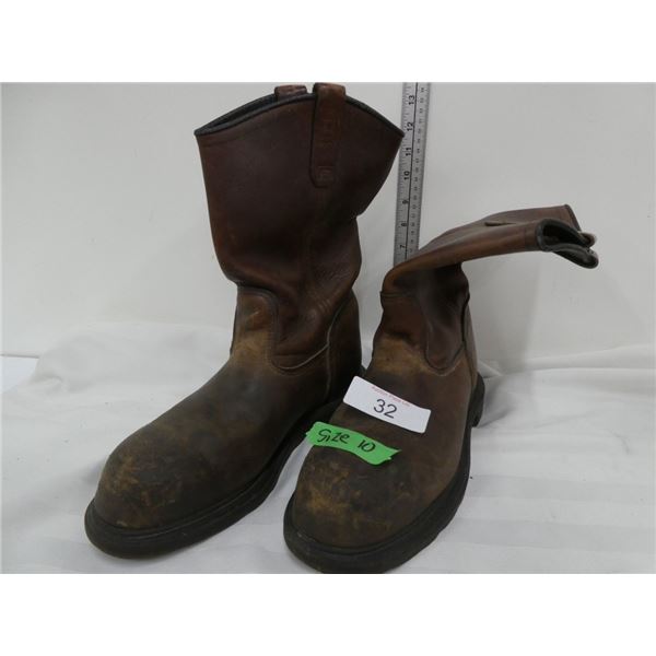 work boots size 10