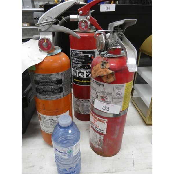 fire extinguishers