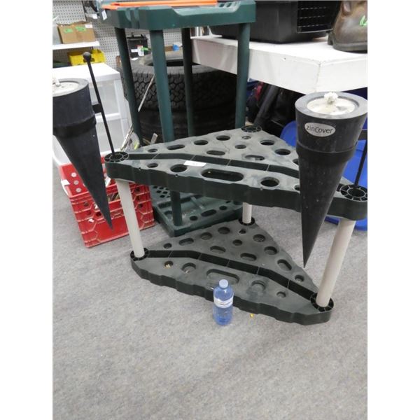 plastic Gardening tool organizer