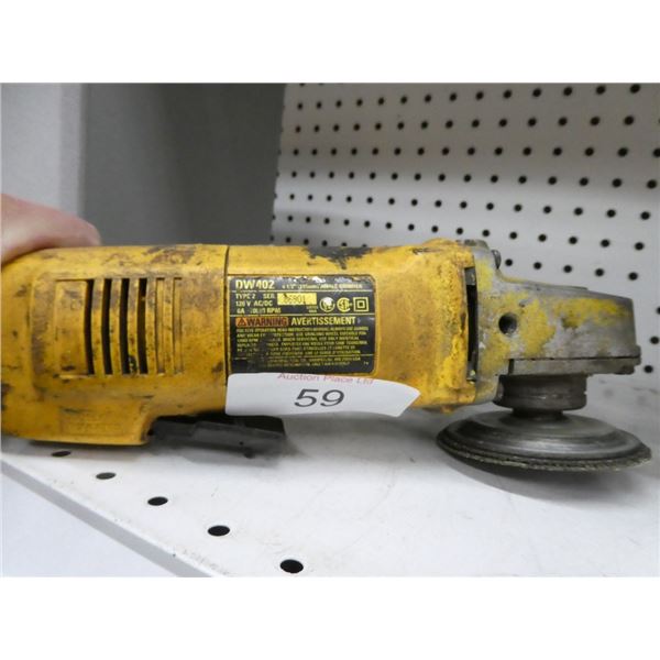 DeWalt 4 1/2" angle grinder