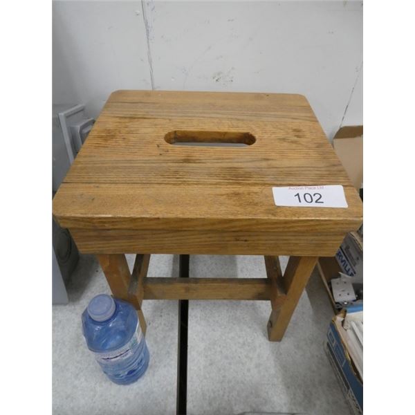 wooden stool