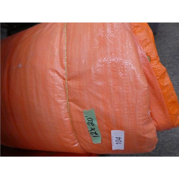 Insulated tarp 12'x20'