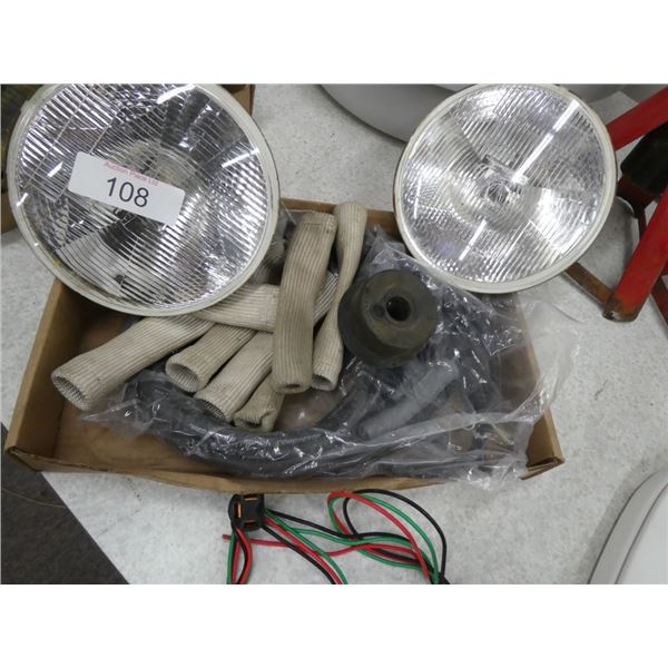 lights, MSD 8.5mm super conductor spark plug