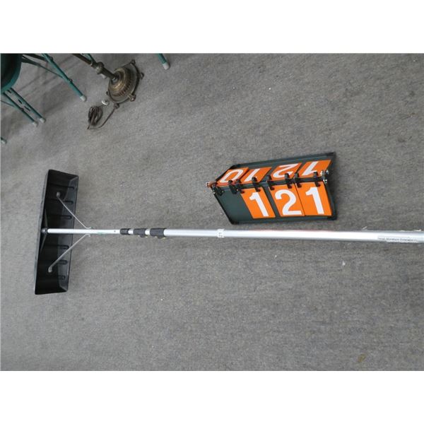 roof snow shovel