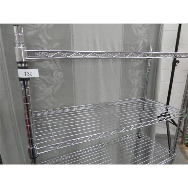 metal shelving unit