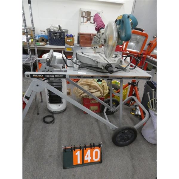 Ridgid miter saw utility vehicle, Makita miter saw