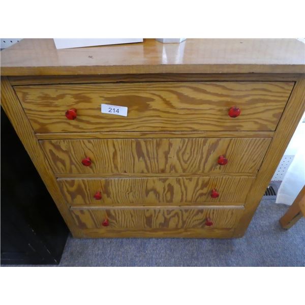 wooden dresser
