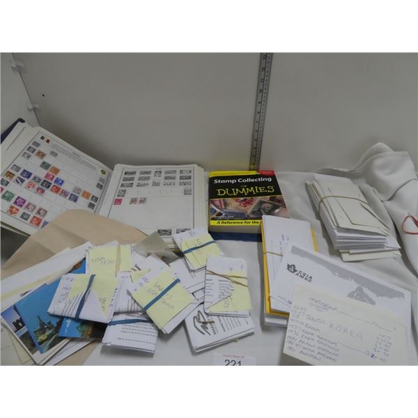 extensive stamp collection-approx. 3500 stamps